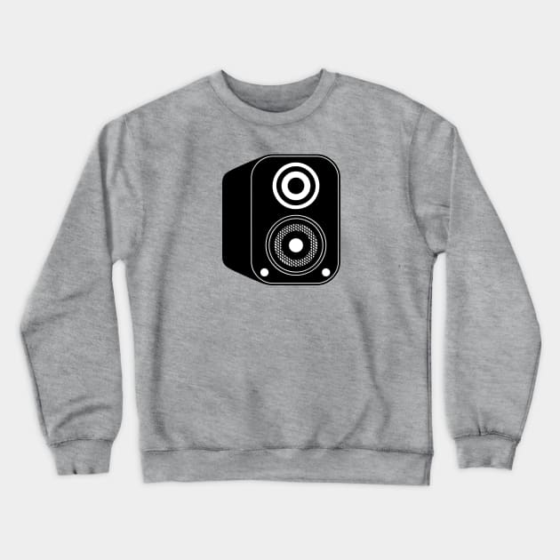 Speaker Icon Crewneck Sweatshirt by THP Creative